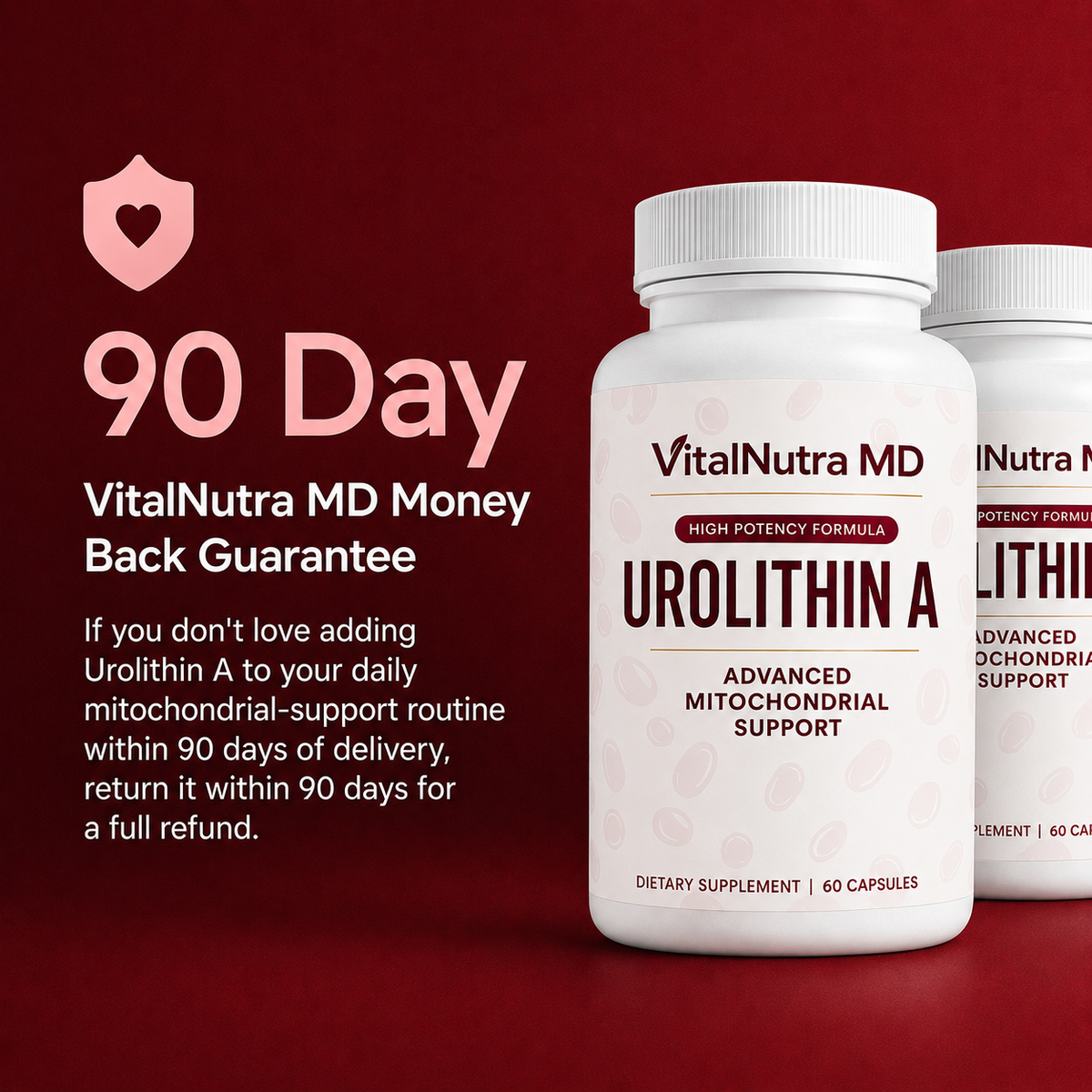New Maximum Potency Formula- Urolithin A