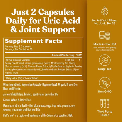 Uric Acid Cleanse – Eat Drink What You Want