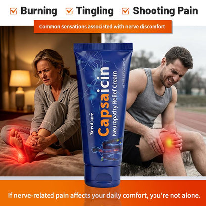 Capsaicin Cream for Nerve Pain & Neuropathy