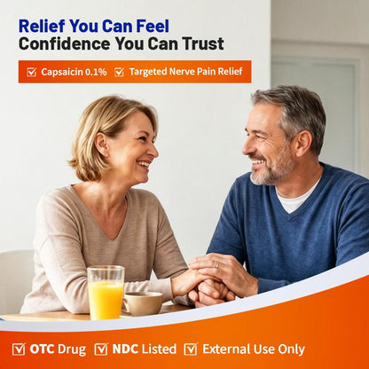 Capsaicin Cream for Nerve Pain & Neuropathy