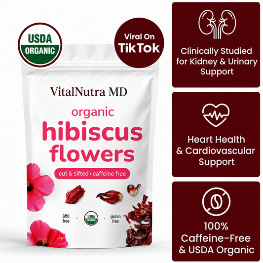 Hibiscus — Lower Your Blood Pressure Naturally, Backed by 100+ Clinical Studies