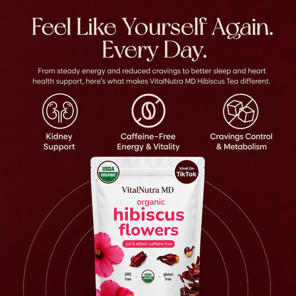 Hibiscus — Lower Your Blood Pressure Naturally, Backed by 100+ Clinical Studies