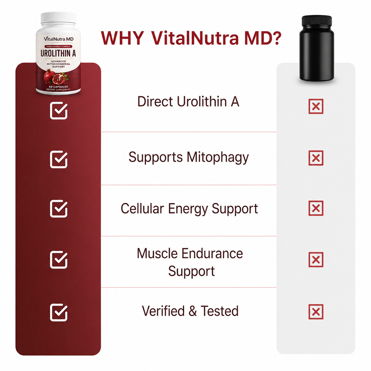 New Maximum Potency Formula- Urolithin A