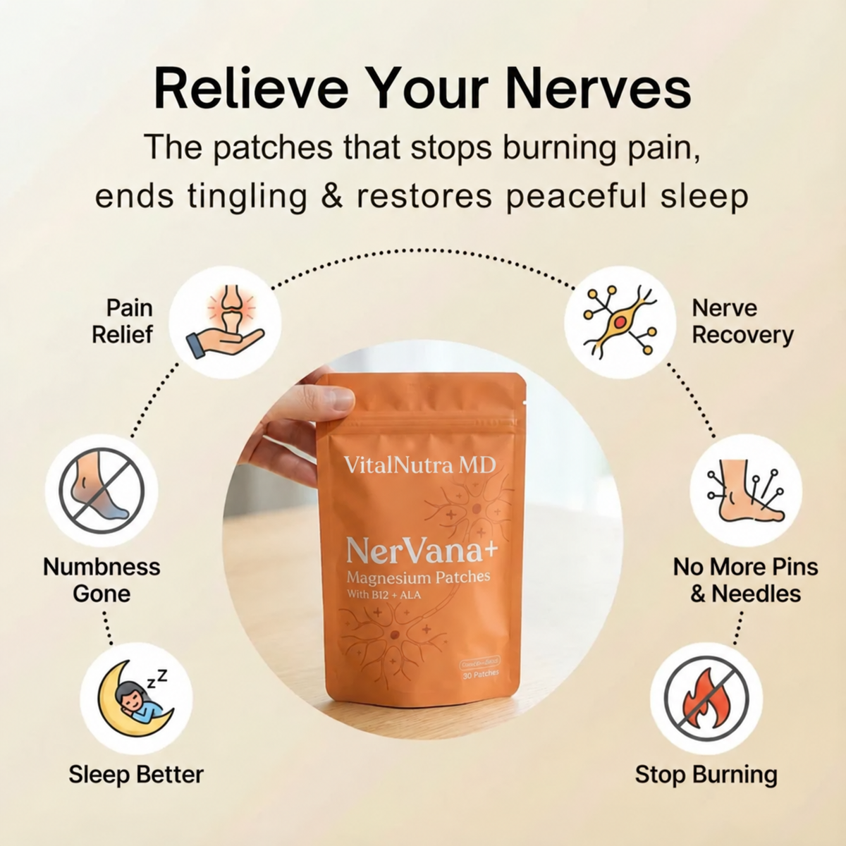 Magnesium Rapid Pain Relief Patches