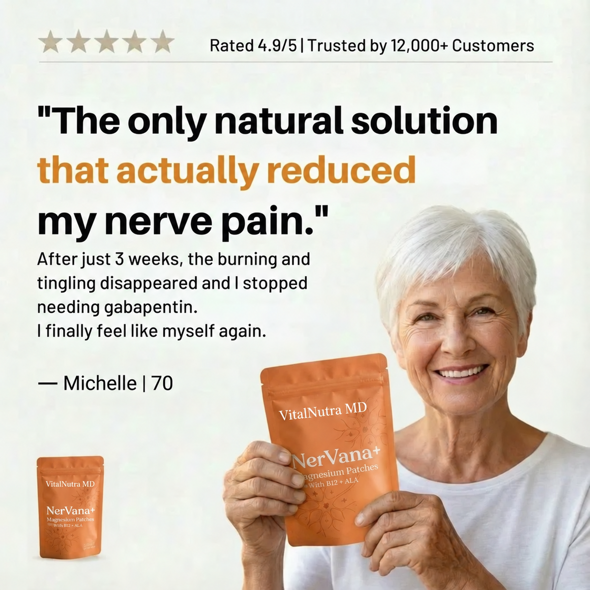 Magnesium Rapid Pain Relief Patches