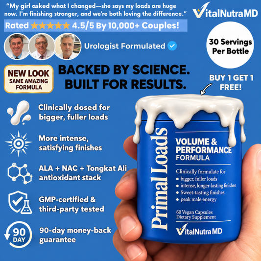 Primal Loads™ | Men's Maximum Potency Volume Formula