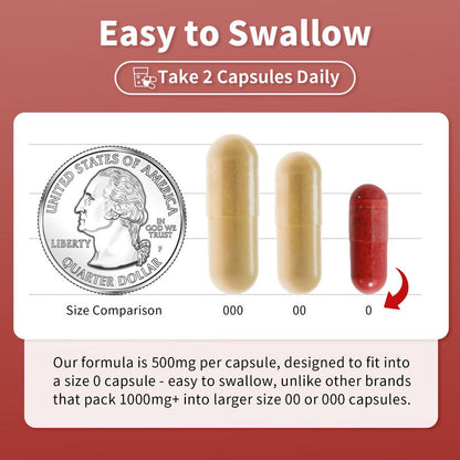 Red Yeast Rice 1200mg with Nattokinase & CoQ10 - Extra Strength